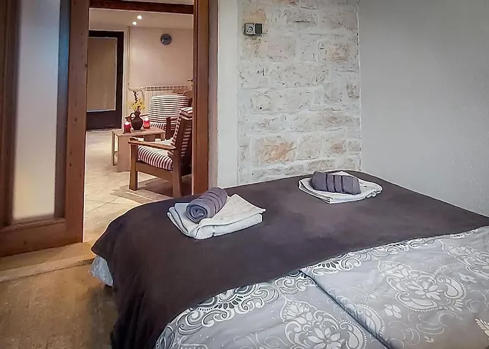 Apartment In Stone For Two With A Shared Pool